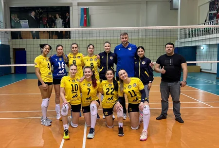 Qadın voleybolçular arasında Azərbaycan Yüksək Liqasında IX turun oyunları keçirilib