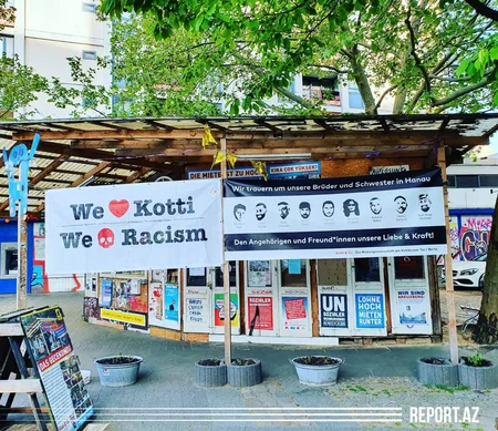 Azərbaycanlılar Berlində aksiyaya qoşuldu