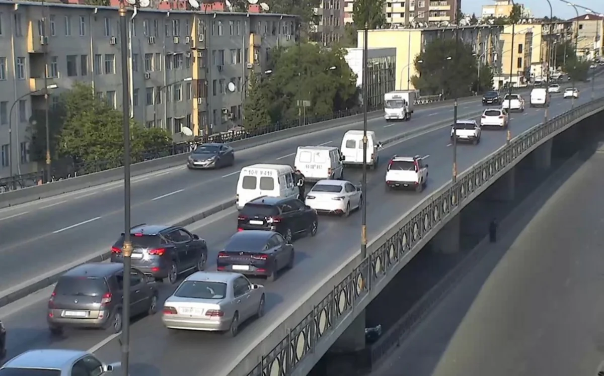 Ötən il Bakıda müşahidə kameraları 2 minə yaxın yol qəzasını qeydə alıb