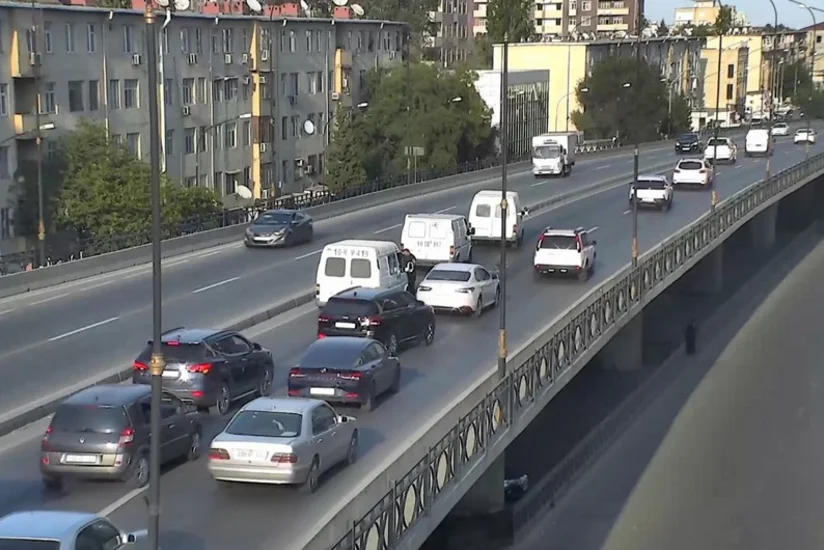 Ötən il Bakıda müşahidə kameraları 2 minə yaxın yol qəzasını qeydə alıb