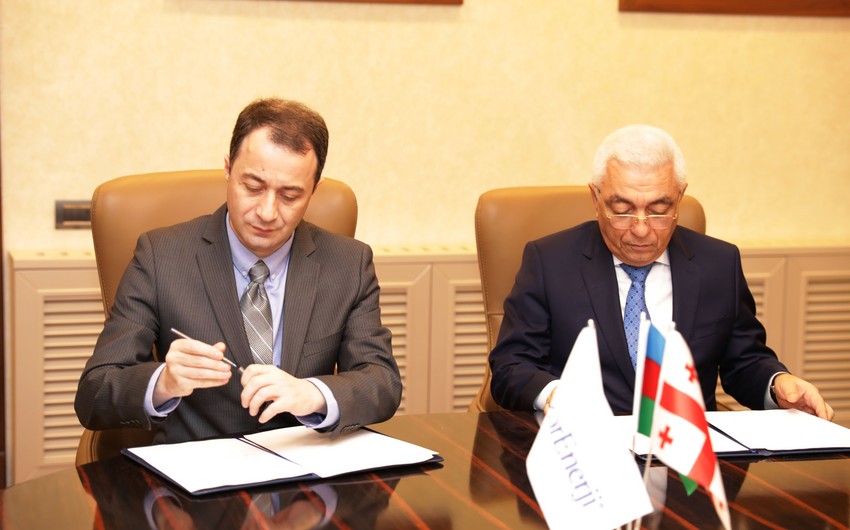 Azərbaycan-Gürcüstan enerji sisteminin perspektivləri ilə bağlı memorandum imzalanıb