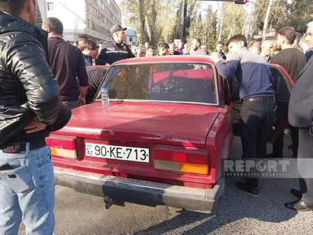 Göyçayda 4 avtomobil toqquşub, xəsarət alanlar var