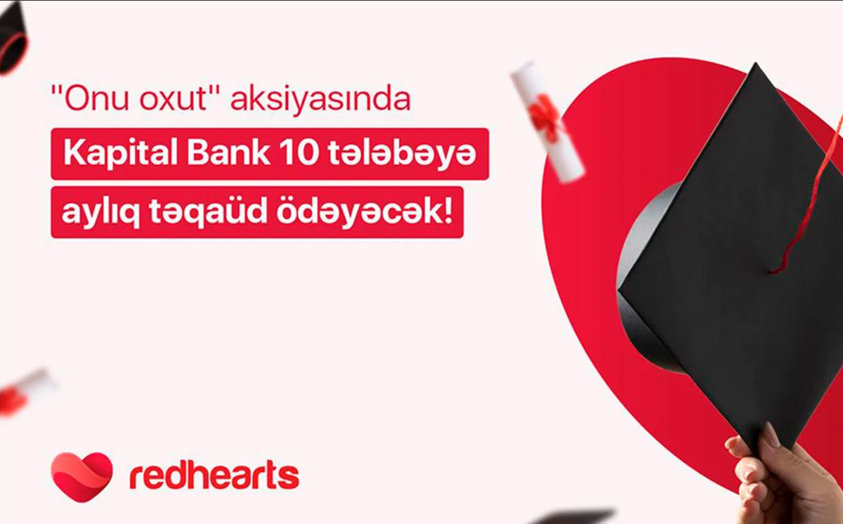Kapital Bank 10 tələbəyə təhsil təqaüdü verdi