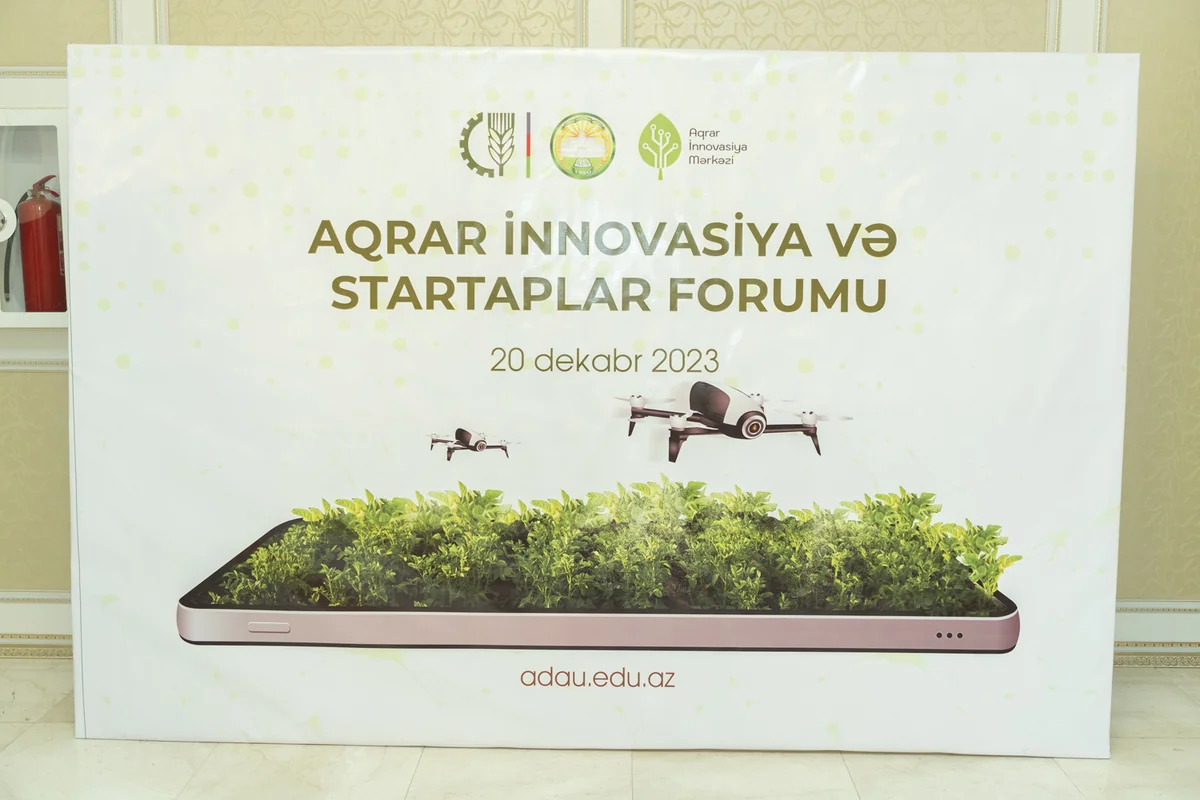 Gəncədə “Aqrar İnnovasiya və Startaplar” forumu keçirilib