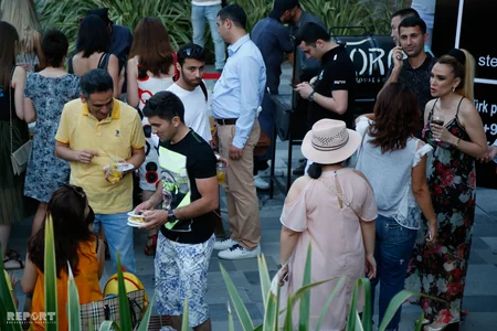 CinemaPlus Amburanda açıq havada yay mövsümünün təntənəli açılışı keçirilib - FOTO