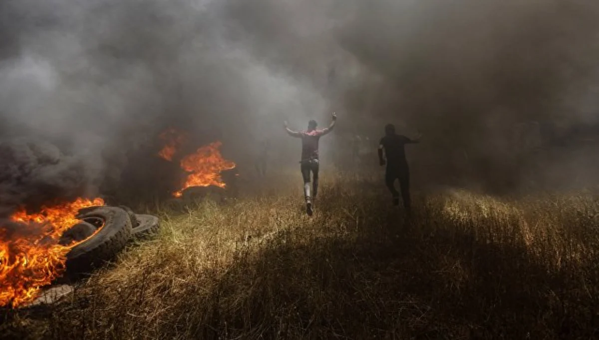 Qəzzada İsrail ordusu ilə toqquşmalarda 4 fələstinli ölüb