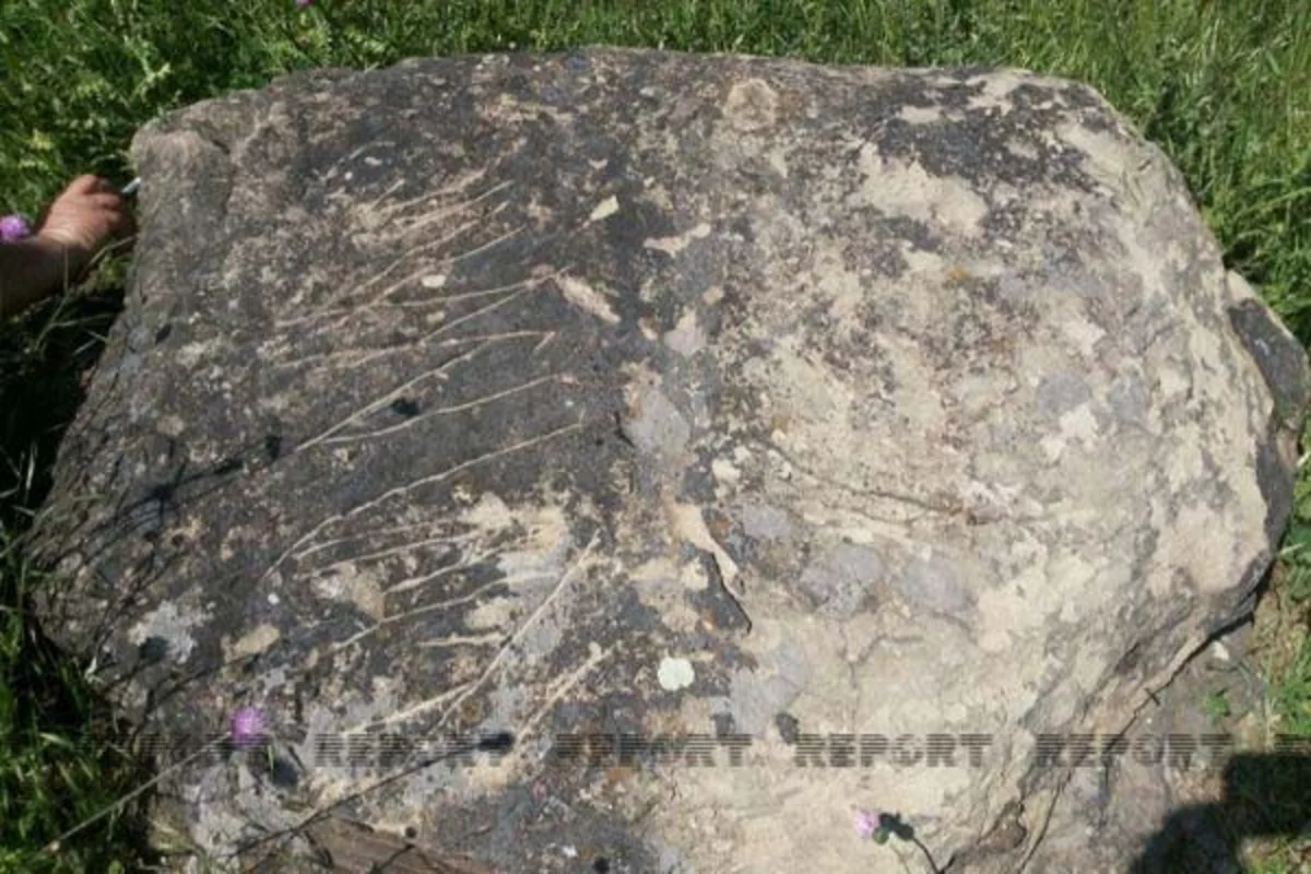 Cəlilabadda 2 500 yaşı olan daş salnamə tapılıb