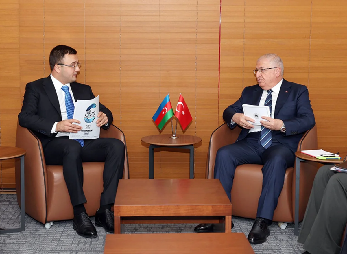Leadership of Azerbaijan Ministry of Defense attends opening ceremony of SAHA EXPO 2024