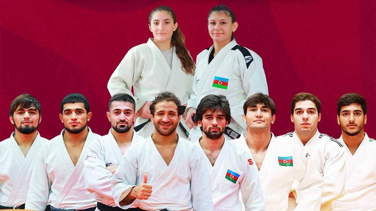 Böyük Dəbilqə: Azərbaycanın 10 cüdoçusu bu gün mübarizəyə başlayacaq