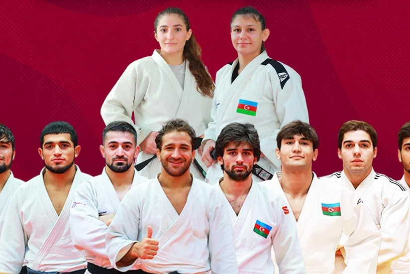 Böyük Dəbilqə: Azərbaycanın 10 cüdoçusu bu gün mübarizəyə başlayacaq