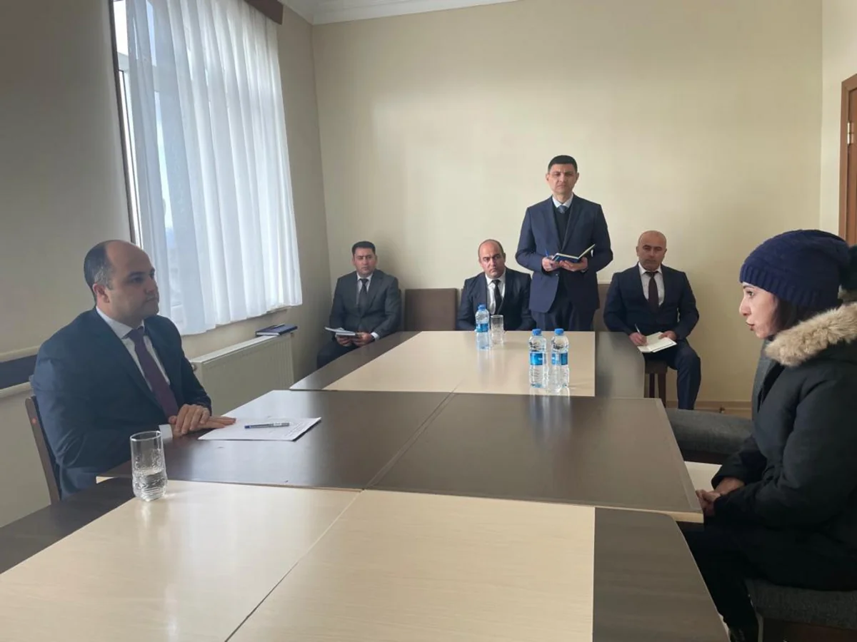 Naxçıvanda nazir üç gün ardıcıl vətəndaş qəbulu keçirib