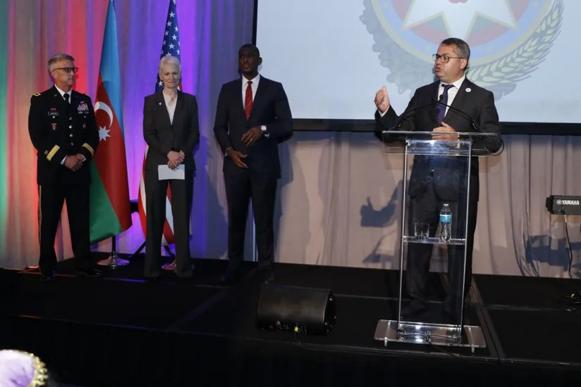 ABŞ-da Azərbaycanla diplomatik münasibətlərin ildönümü ilə bağlı rəsmi ziyafət təşkil olunub