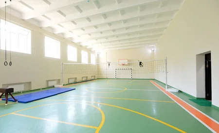 President Ilham Aliyev views the secondary school No 201 in Nizami district after major overhaul