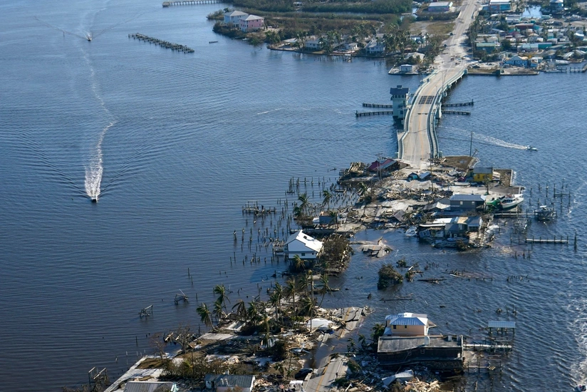 ABŞ-da “İen” qasırğasında ölənlərin sayı 87 nəfərə çatıb