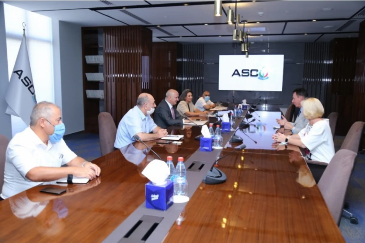 ASCO-da Rusiyanın dənizçilik təhsili müəssisəsinin rektoru ilə görüş olub