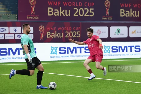 Çexiya millisi Bakıda keçirilən minifutbol üzrə dünya çempionatında qrupu lider tamamlayıb