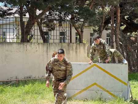 “Şahin” hərbi-idman oyununun Bakı şəhəri üzrə zona mərhələsi keçirilib