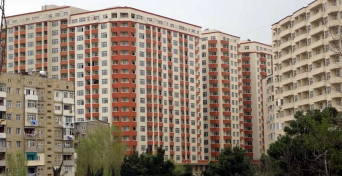 Mingəçevirdə yeni və köhnə binalardakı mənzillərdə qiymət fərqi 2,2 dəfəyə çatıb