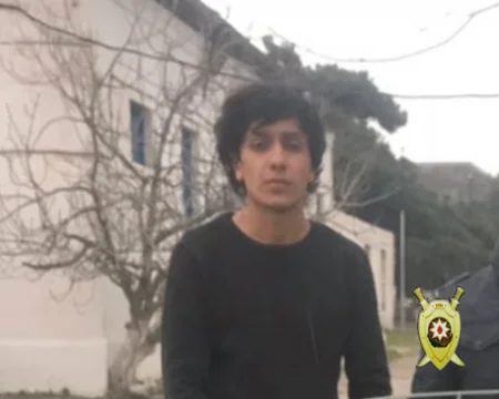 Bakıda köşkdən oğurluq etmək istəyən Gürcüstan vətəndaşı saxlanılıb