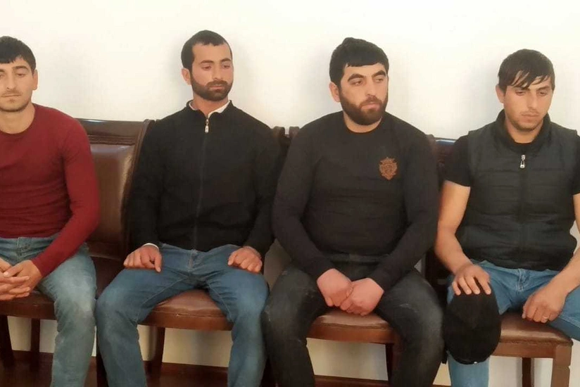 Balakəndə mağazalardan oğurluq edən şəxslər saxlanıldı - FOTO - VİDEO