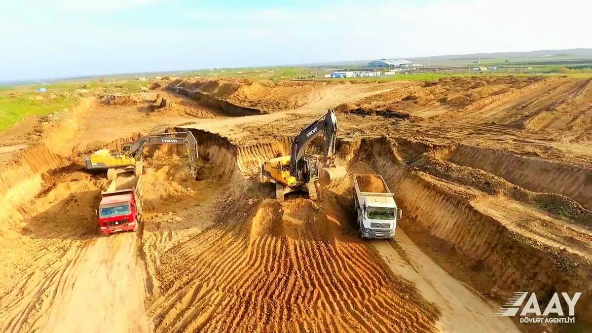 Əhmədbəyli-Füzuli-Şuşa avtomobil yolunun tikintisi sürətlə davam etdirilir