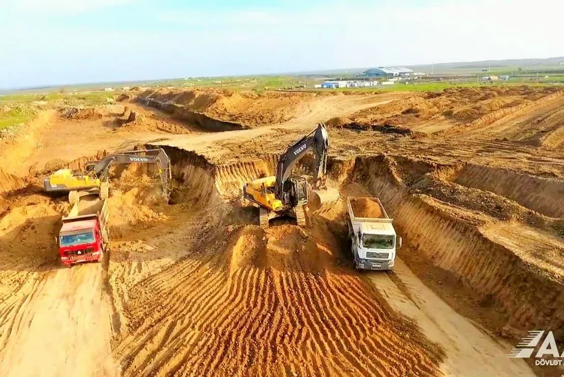 Əhmədbəyli-Füzuli-Şuşa avtomobil yolunun tikintisi sürətlə davam etdirilir