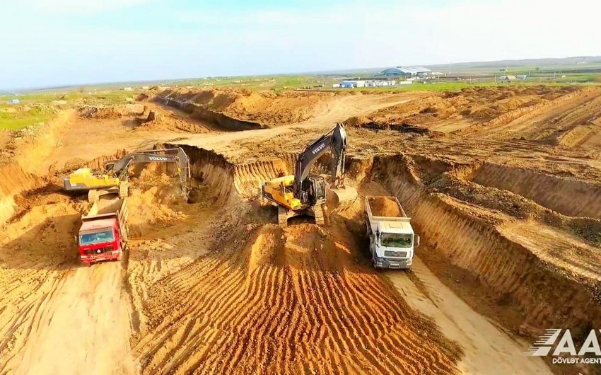 Əhmədbəyli-Füzuli-Şuşa avtomobil yolunun tikintisi sürətlə davam etdirilir 