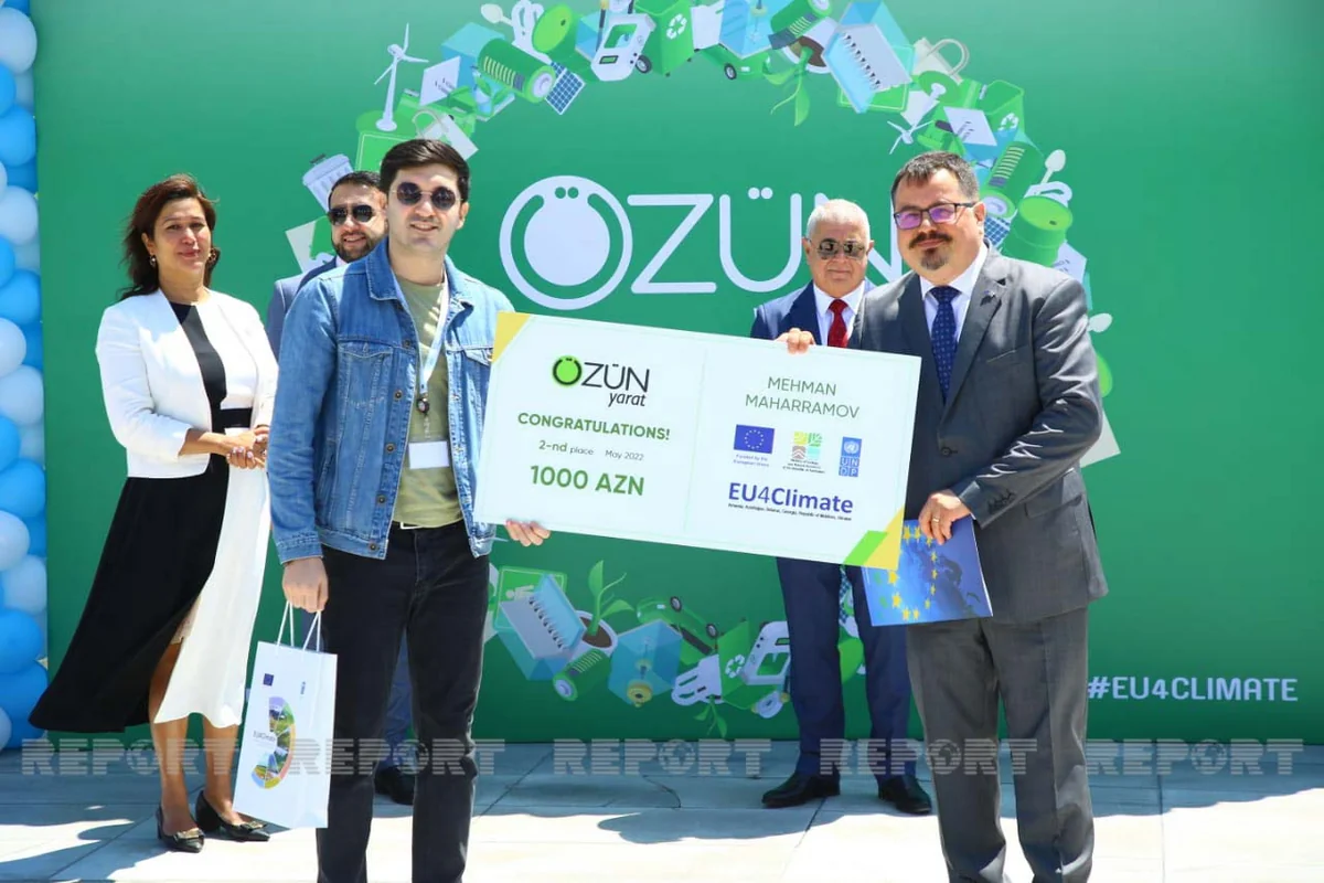 Bakıda “Özün Yarat” müsabiqəsinin mükafat mərasimi keçirilib