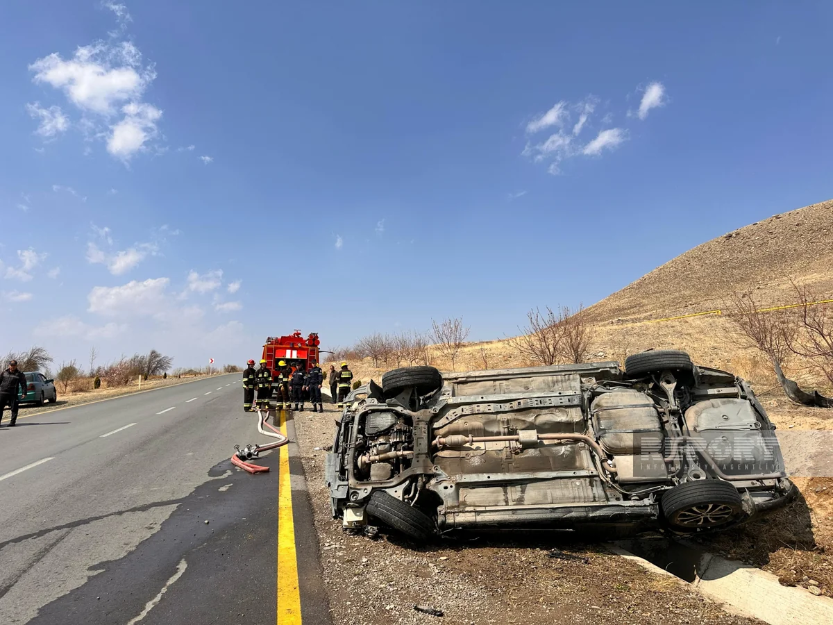 Ordubadda yol qəzası baş verib, bir ailənin 4 üzvü xəsarət alıb