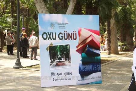 Gəncədə “23 Aprel – Ümumdünya kitab və müəlliflik hüququ günü” qeyd olunub