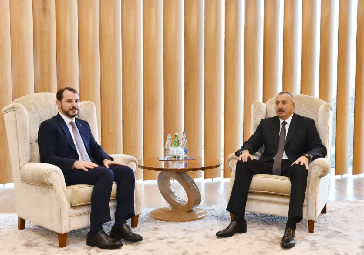 President Ilham Aliyev met with Turkish minister of energy and natural resources