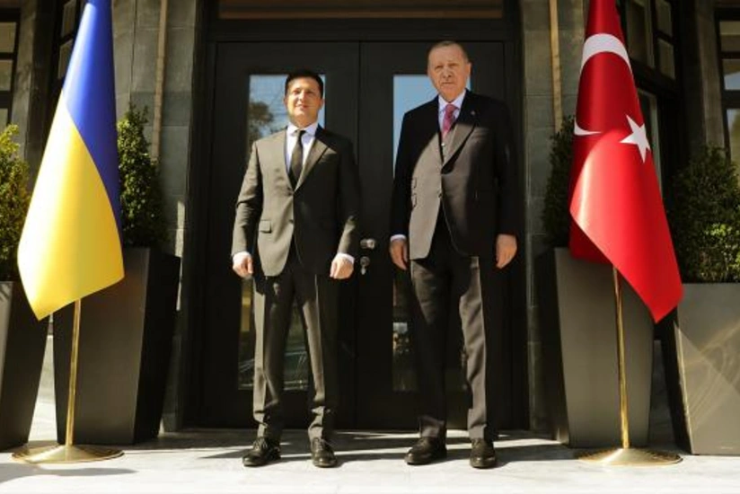 Началась встреча Эрдогана и Зеленского