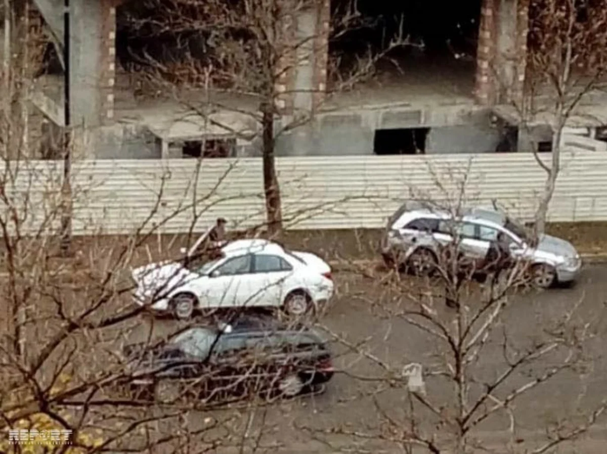 Gəncədə yüksək sürət yol qəzasına səbəb olub - FOTO