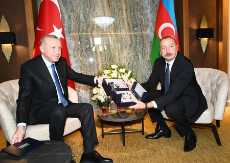 Azərbaycan və Türkiyə prezidentləri Füzuli Beynəlxalq Hava Limanının açılışında iştirak ediblər