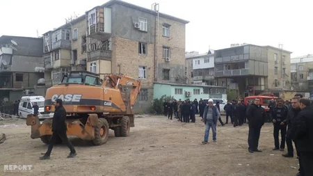 Explosion hits residential building in Ganja, casualties reported - PHOTO - UPDATED