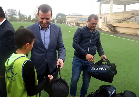 AFFA Executive Vice President visits Oghuz district