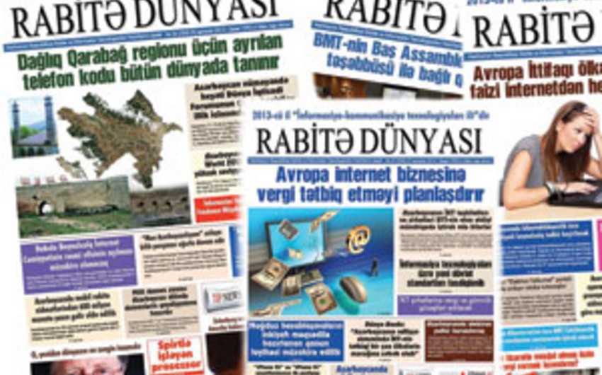 Rabitə dünyası qəzeti əvəzində jurnal nəşr olunacaq