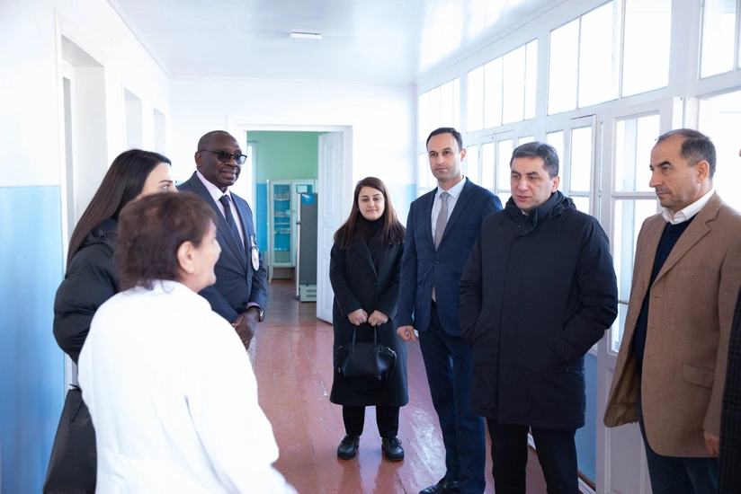ICRC conducts monitoring with TABIB in three healthcare facilities in Tartar and Aghdam