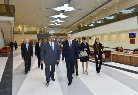 Prezident İlham Əliyev Bakı Atıcılıq Mərkəzinin açılışında iştirak edib
