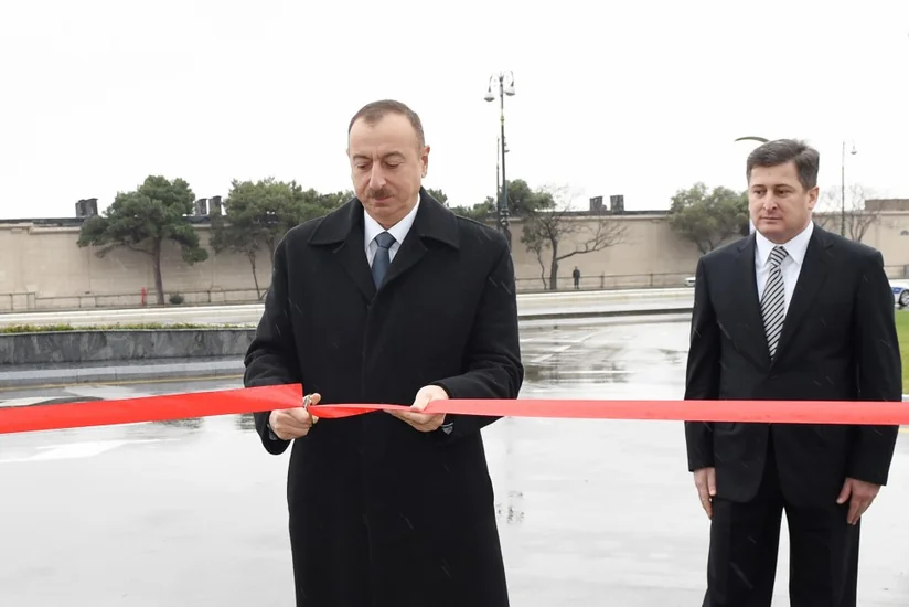 ​Prezident İlham Əliyev Əmlak Məsələləri Dövlət Komitəsinin yeni Mərkəzinin açılışında iştirak edib - FOTO