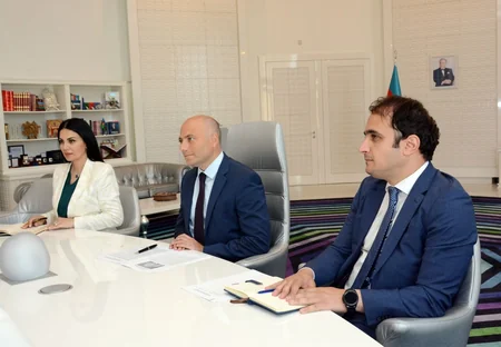 Mədəniyyət naziri Serbiya səfiri ilə görüşüb