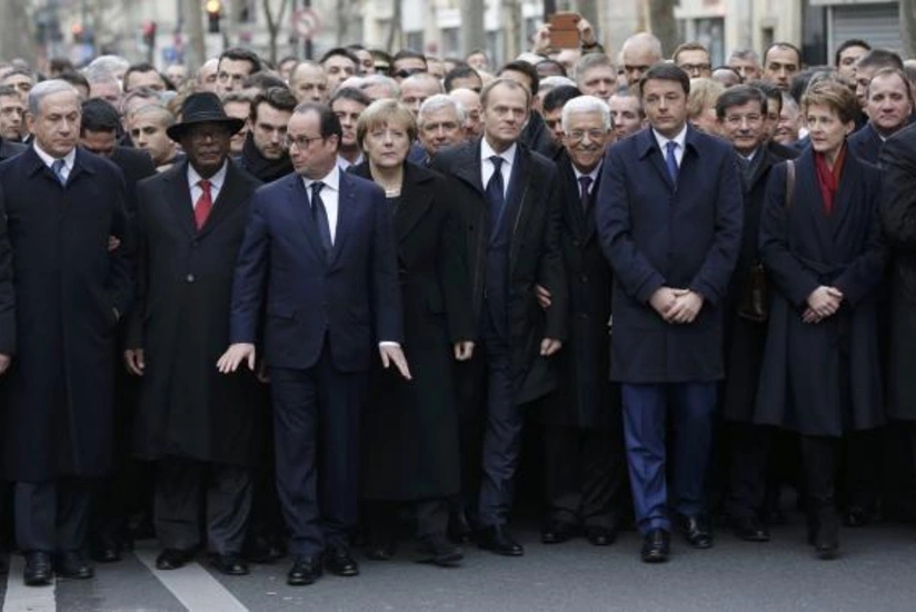 France attacks: Million-strong unity rally in Paris