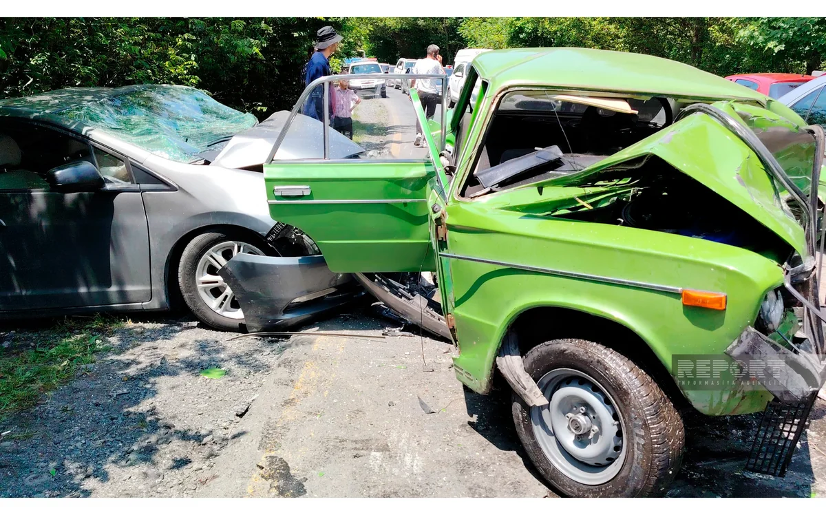 Qaxda ağır yol qəzası baş verib, xəsarət alanlar var - YENİLƏNİB