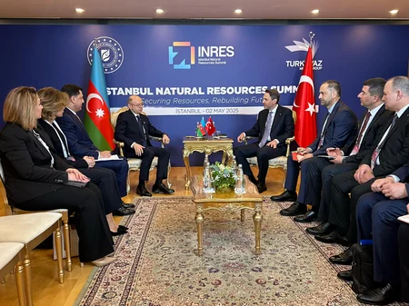 Energetika naziri Türkiyədə bir sıra görüşlər keçirib