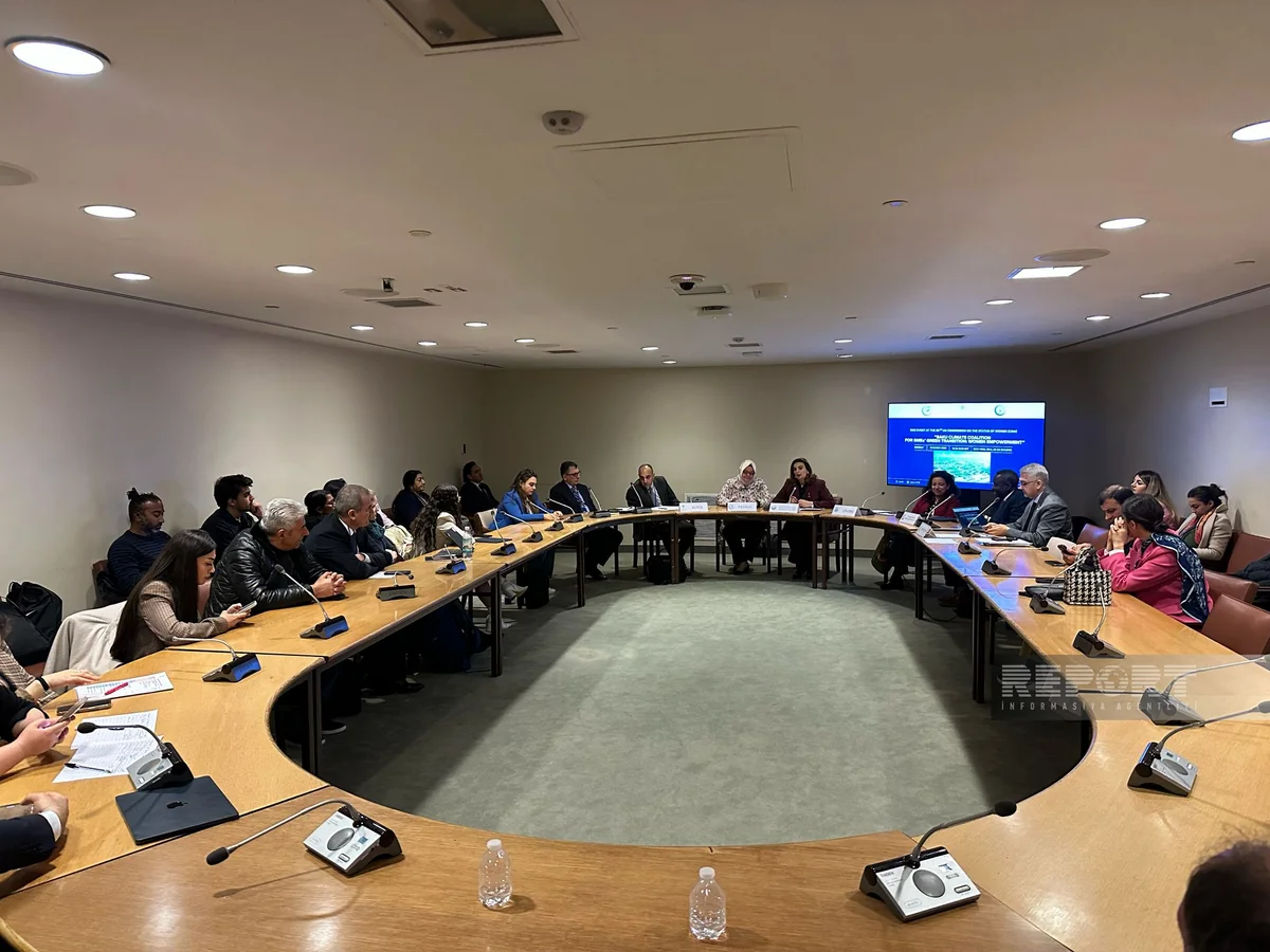 Azerbaijan holds event at UN focused on women's empowerment and green transition