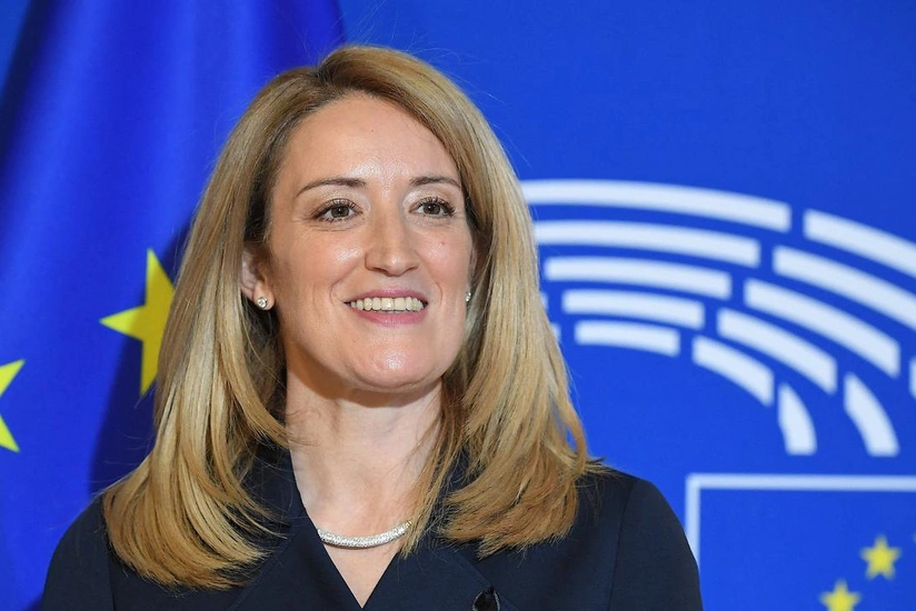 Metsola says EU will make every effort to rebuild Ukraine