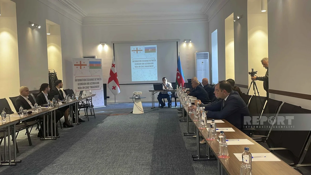 Tbilisi hosts conference on information exchange between NGOs of Azerbaijan, Georgia
