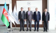 Koç Universitetinin rektoru AHİK-in Əmək və Sosial Münasibətlər Akademiyasında olub