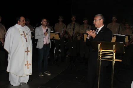 Rio-de-Janeyrodakı İsa Məsih abidəsində AXC-nin yüz illiyi ilə bağlı tədbir keçirilib