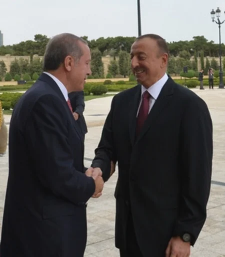 Official welcome ceremony held for Turkish President in Azerbaijan